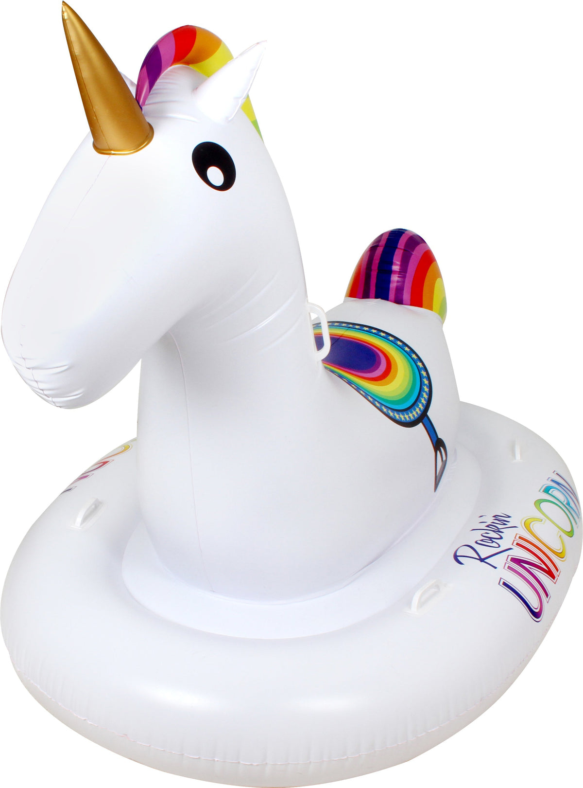 Extra Large Rocking Unicorn with Handles 215x126x141cm - view 3