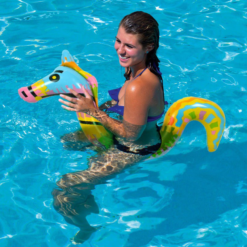 Inflatable Dragon Pool Noodle 131x72x19cm - Ages 3+ - view 2