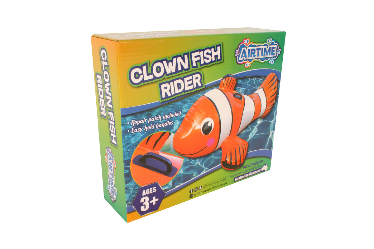 JUMBO RIDE ON CLOWN FISH 147X87X56cm - view 3