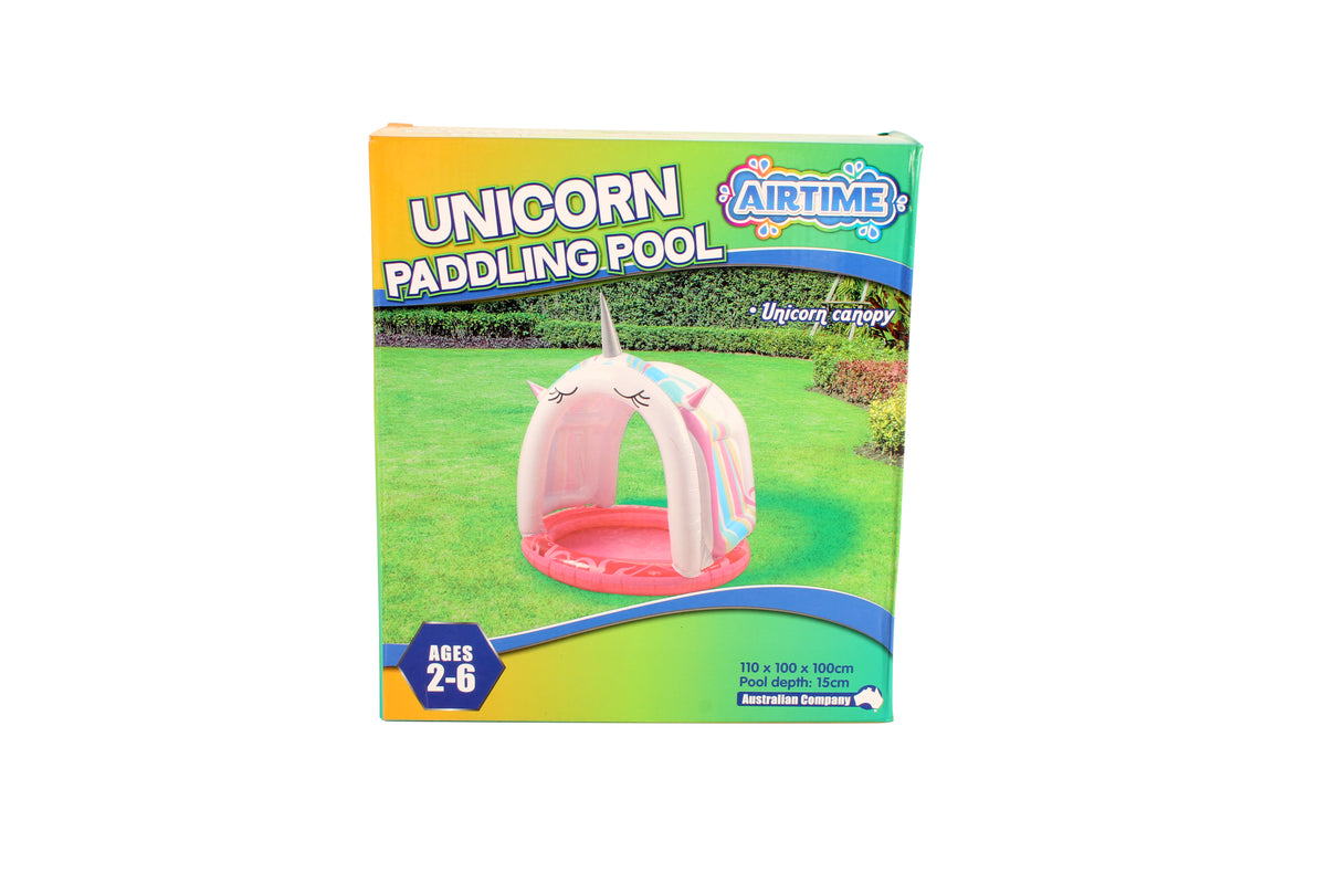 UNICORN POOL WITH CANOPY 110CM - view 3