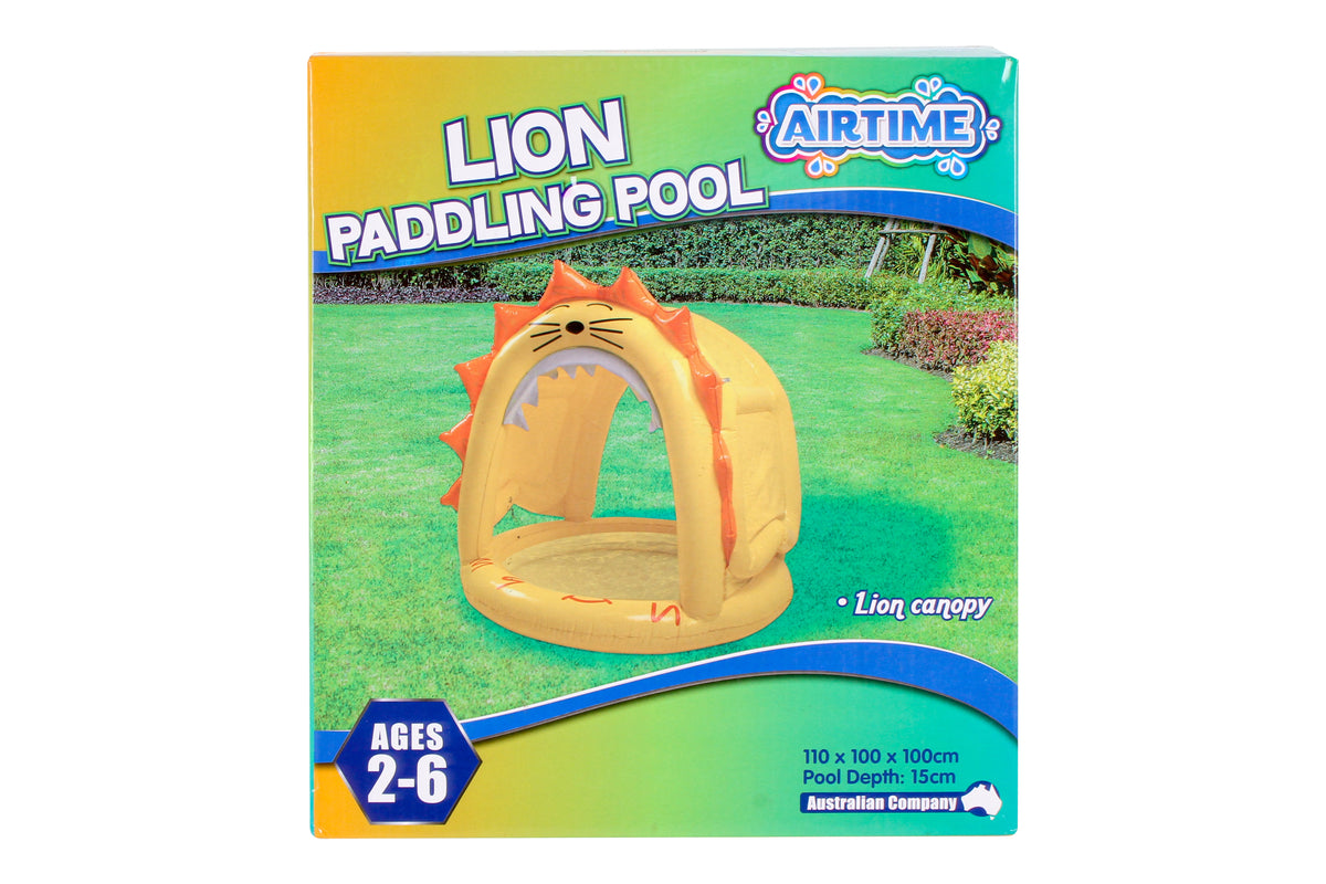 LION POOL WITH CANOPY 110CM - view 6