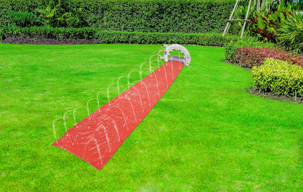 Shark Waterslide 5m, Sprays Water, Connects to Hose 500x155x78cm - Ages 3+ - view 3