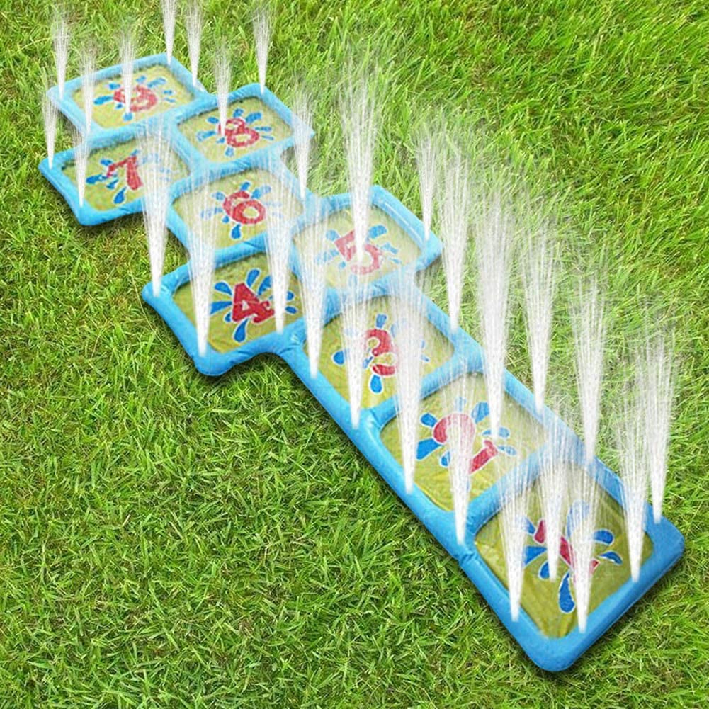 Hop Scotch Spray Mat, Sprays Water, Connects to Hose 174cm - view 2