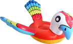 Inflatable Giant Parrot Float with Handles 186x221x95cm - Ages 6+ - view 2
