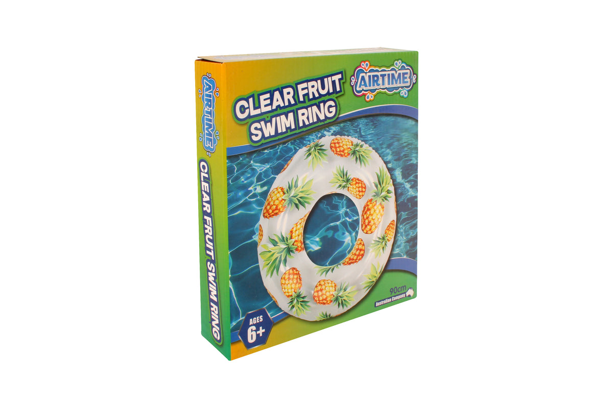 PINEAPPLE FRUIT SWIM RING 90CM - view 2