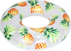 Extra Large Inflatable Pineapple Swim Ring 90cm