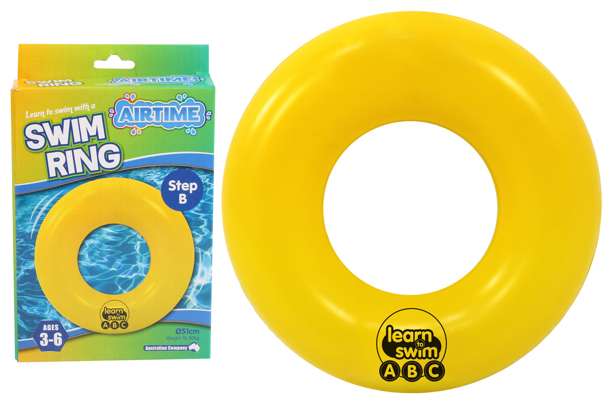 Inflatable Swim Ring STEP B (3-6yrs) Australian Standards, Gives Support Whilst Learning 51cm - view 4