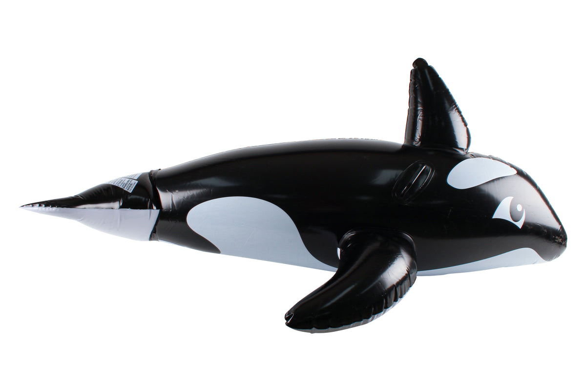 INFLATBLE WHALE 150 x 35CM WITH HANDLES - view 2