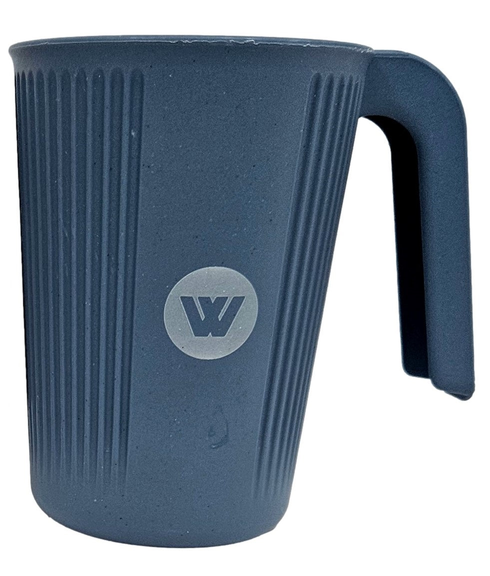 Wildtrak Wheat Straw Cup with Handle 350ml – Beige or Blue - view 15