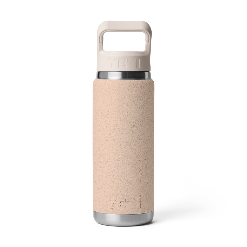 Rambler 26 oz (769 ml) Straw Bottle - Tahini - back view