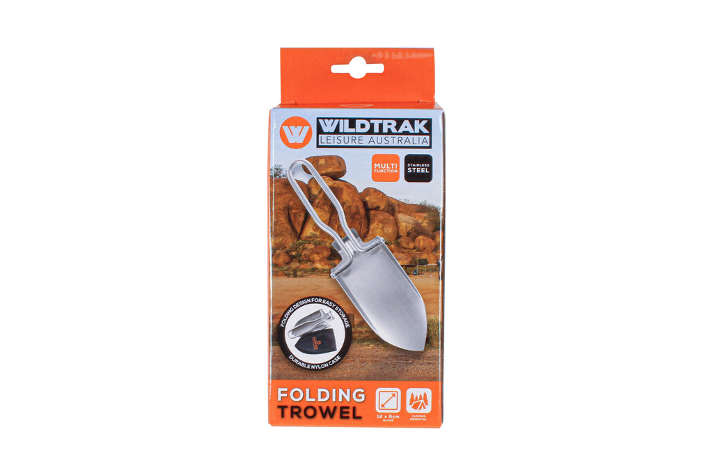 Wildtrak Stainless Steel Folding Trowel 12x6cm - view 11