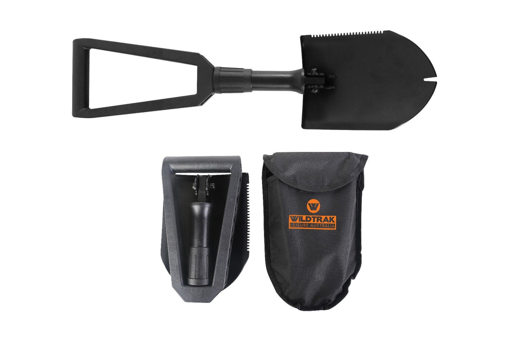 Wildtrak Folding Shovel with Pouch 22x16cm - view 7