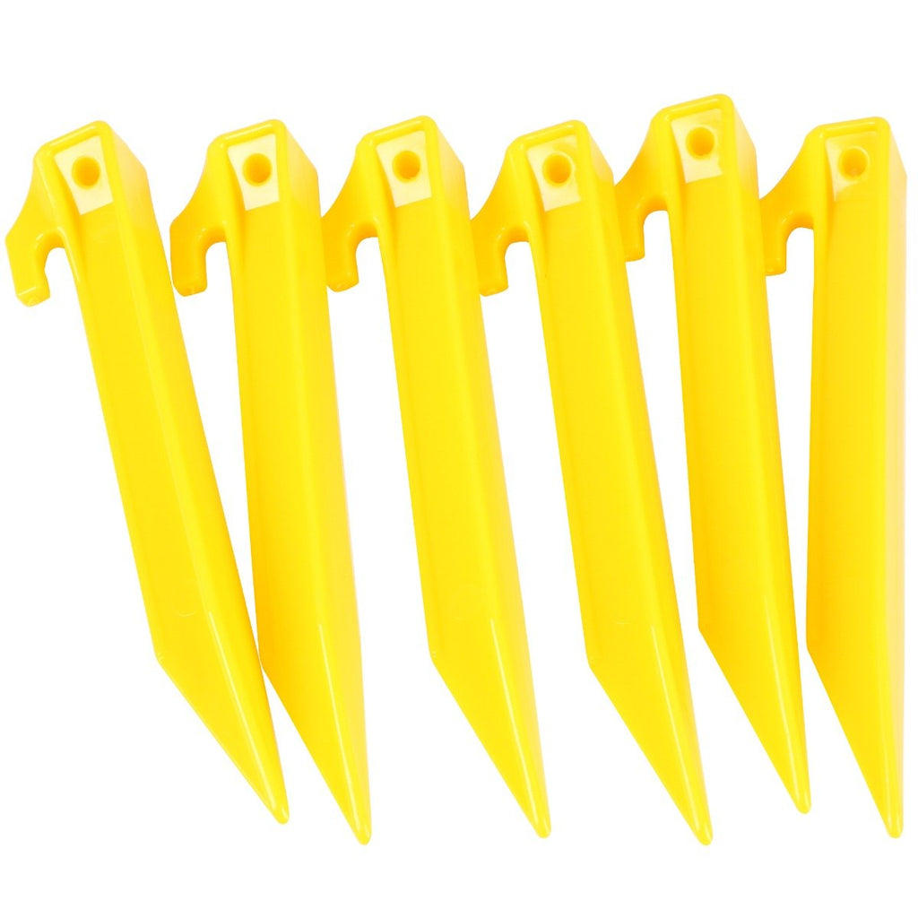 Wildtrak 6 Pack Plastic Tent Pegs 17cm - view 7