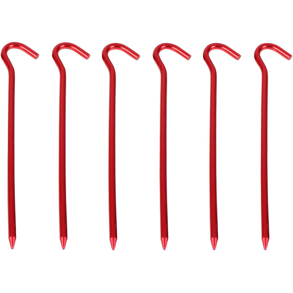 Wildtrak 6 Pack Aluminium Alloy Tent Pegs 18cm - view 5