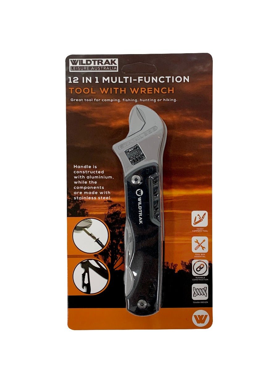 12 in 1 Multi Function Tool with Wrench - view 4