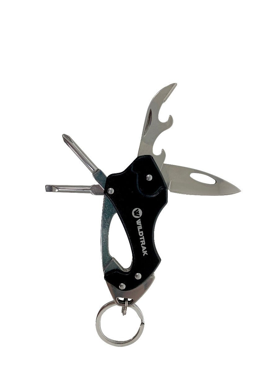 Wildtrak 6 in 1 Multi Function Tool Key Ring with Army Knife - view 9