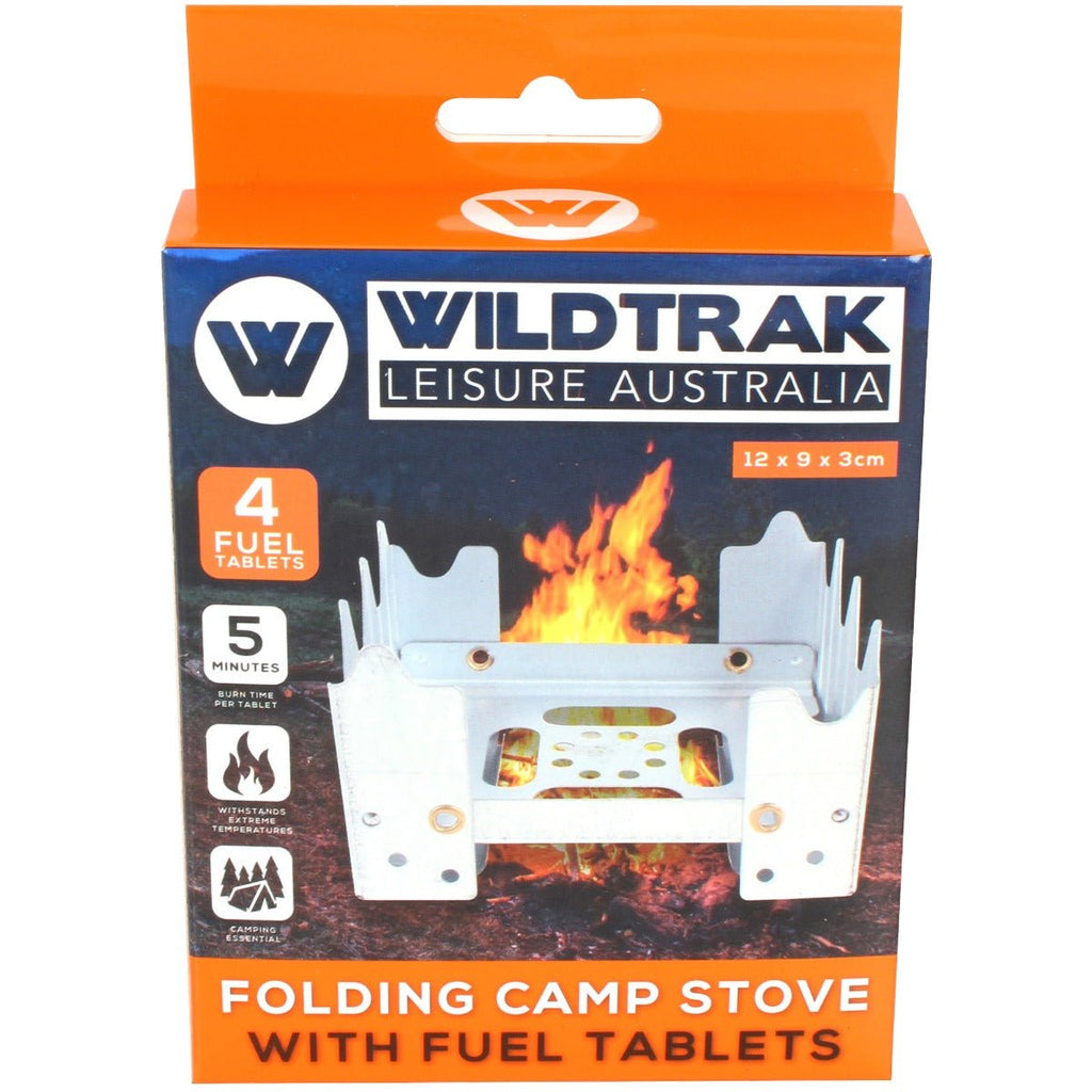 Wildtrak Folding Camp Stove with Fuel Tablets 12x9x3cm - view 7