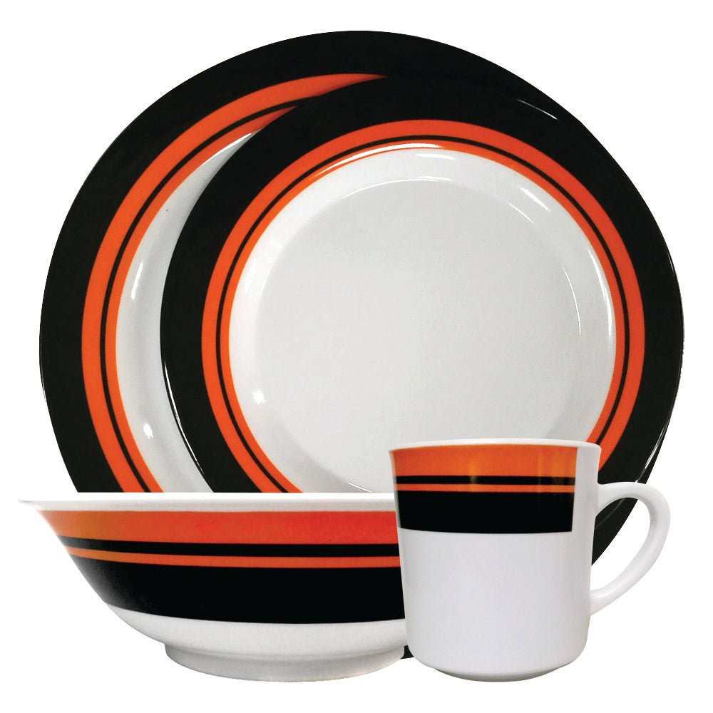 Wildtrak 16 Piece Melamine Camping Picnicking Dinner Set, BPA Free - view 9