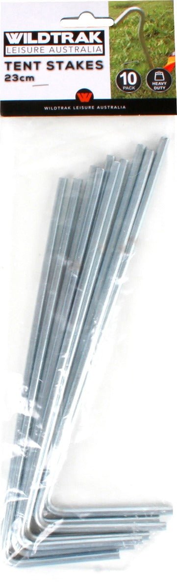Wildtrak 10 Pack Stainless Steel Tent Pegs 23cm - view 9