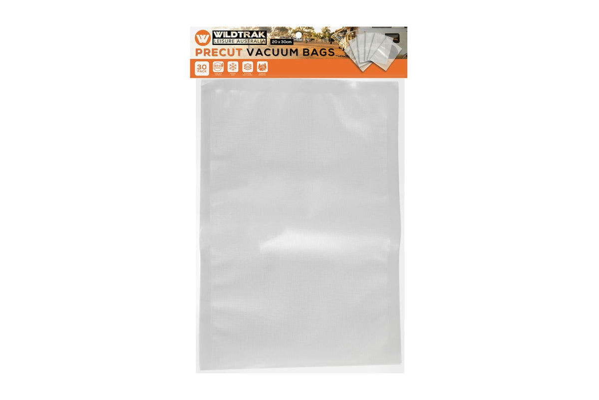 Wildtrak 30 Pack Pre-cut Vacuum Sealer Bags 20x30cm - view 7