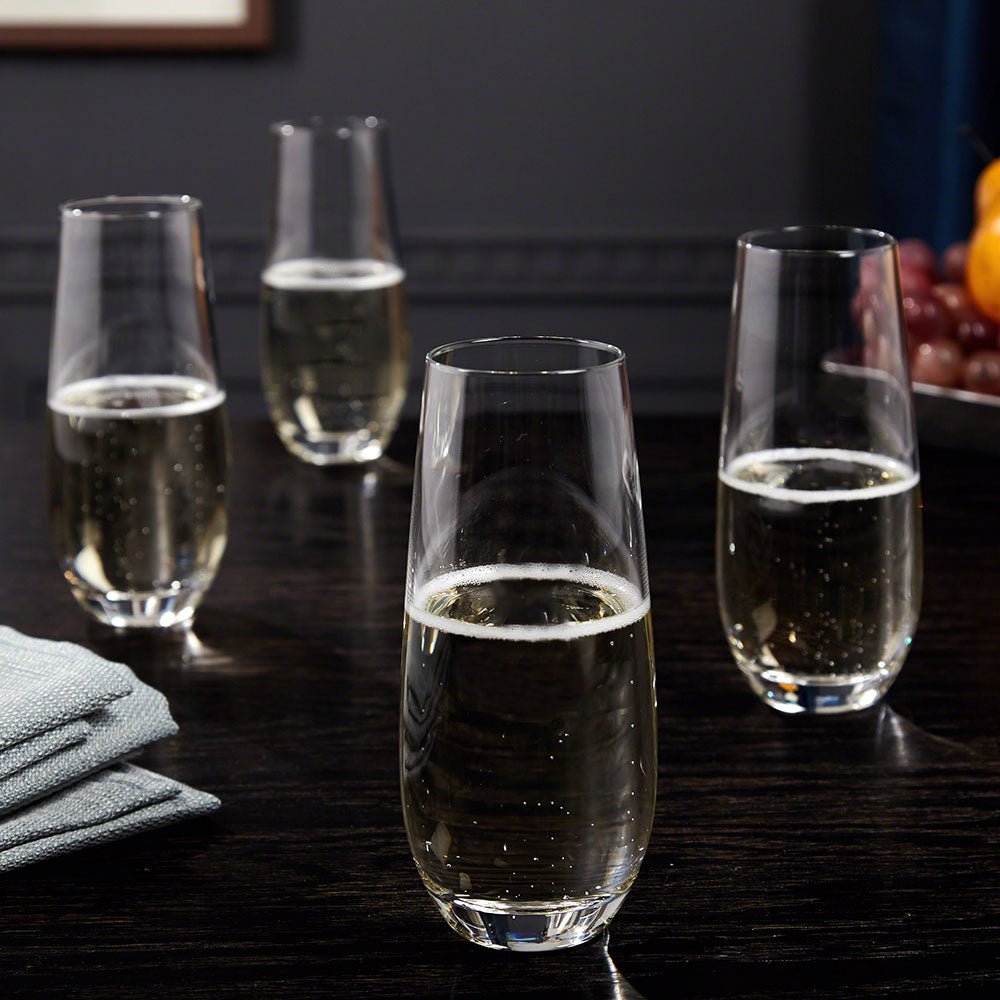 Stemless Champagne Flute 266ml, Tritan Shatter-Proof Plastic, BPA Free & Lightweight - view 5