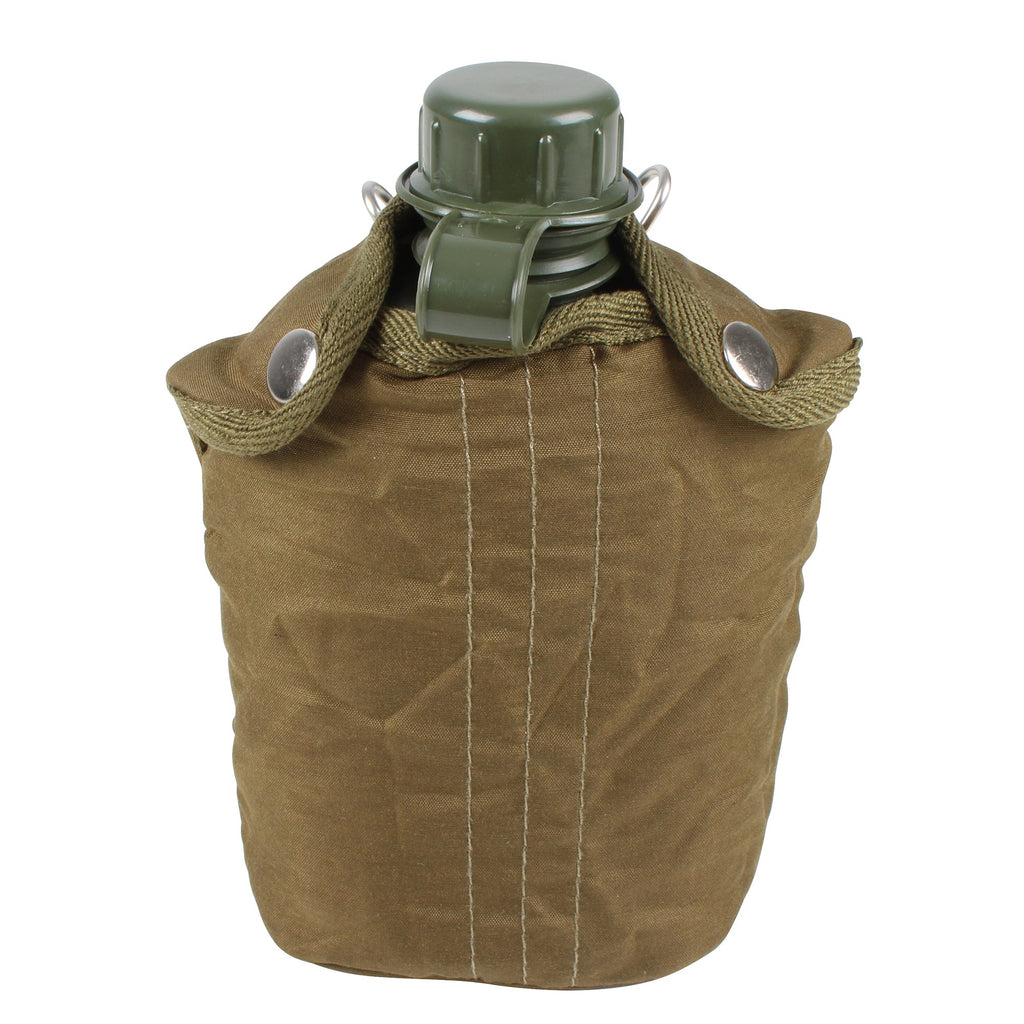Wildtrak 1-Quart Water Canteen with Cover - Military Green - view 8