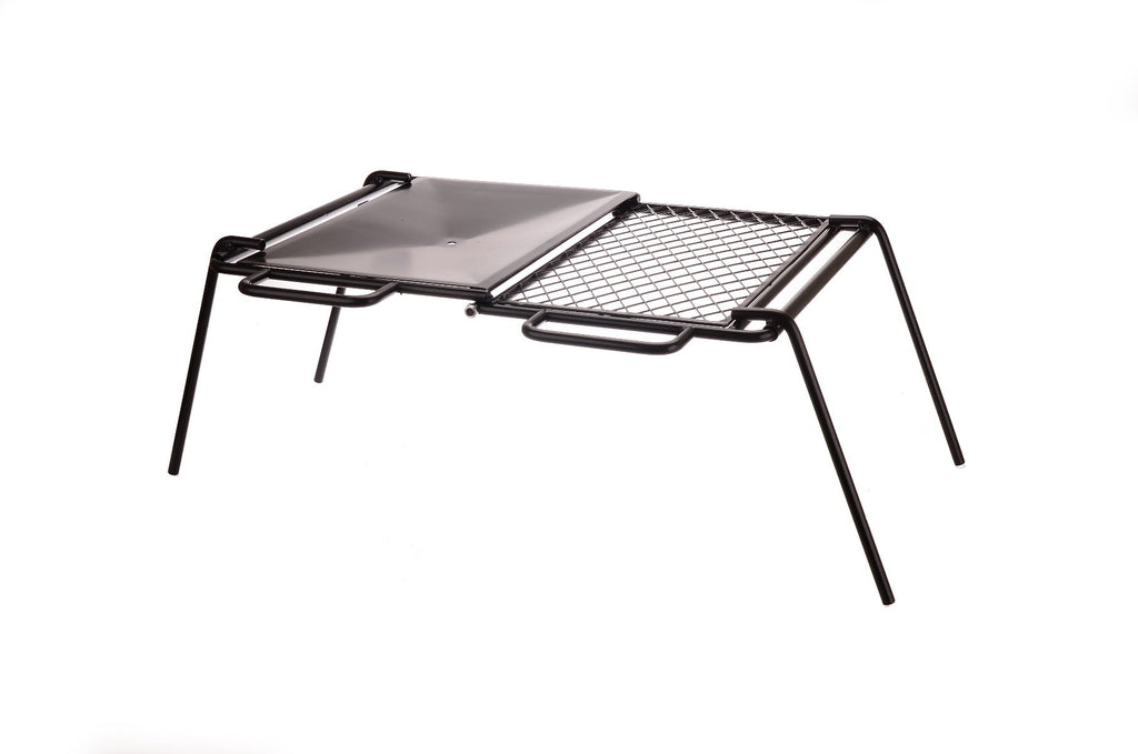 Wildtrak Fold in Half Flat Plate and Grill 58x46.5x25cm - view 9