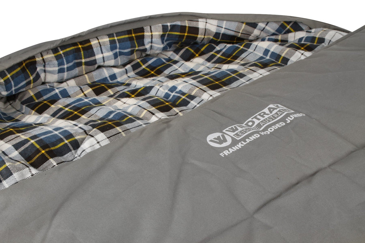 Wildtrak -2 to -7°C Frankland Jumbo Hooded Sleeping Bag, 90 x 230cm - view 10