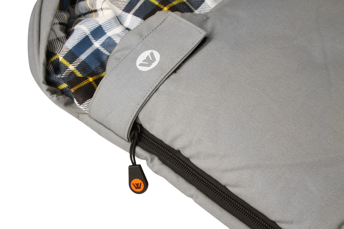 Wildtrak -2 to -7°C Frankland Jumbo Hooded Sleeping Bag, 90 x 230cm - view 12