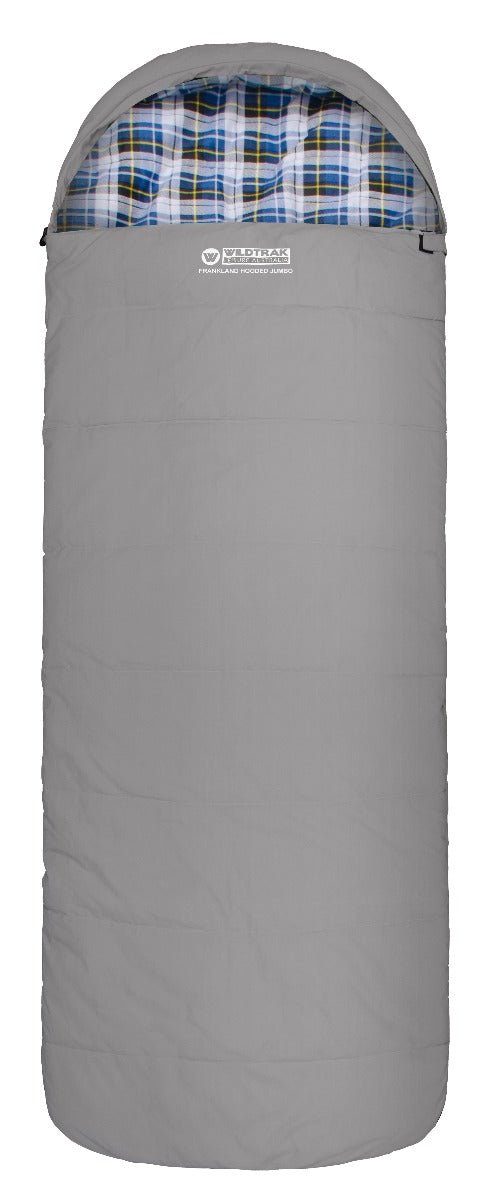 Wildtrak -2 to -7°C Frankland Jumbo Hooded Sleeping Bag, 90 x 230cm - view 8