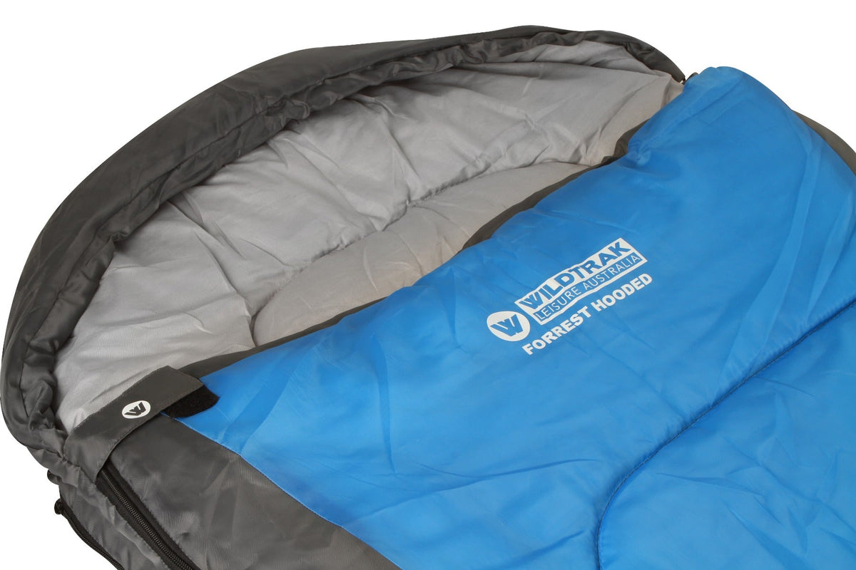 Wildtrak +5°C to +10°C Forrest Hooded Sleeping Bag, 75 x 230cm - view 9