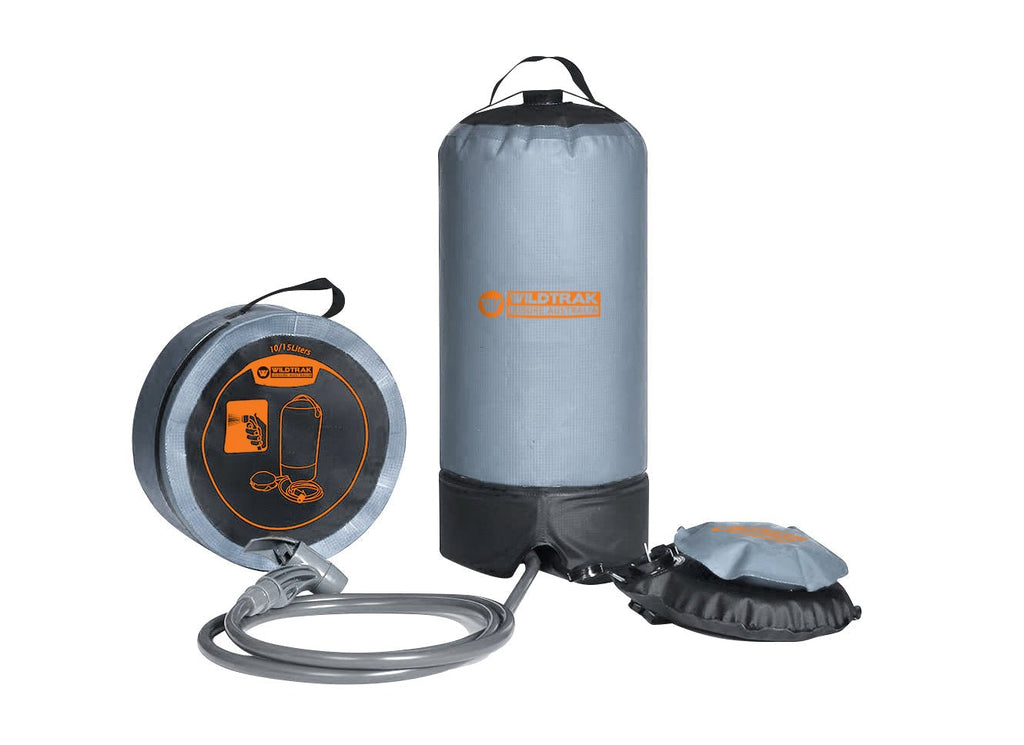 Wildtrak 15L Portable Shower with Foot Pump and Storage Bag - view 11