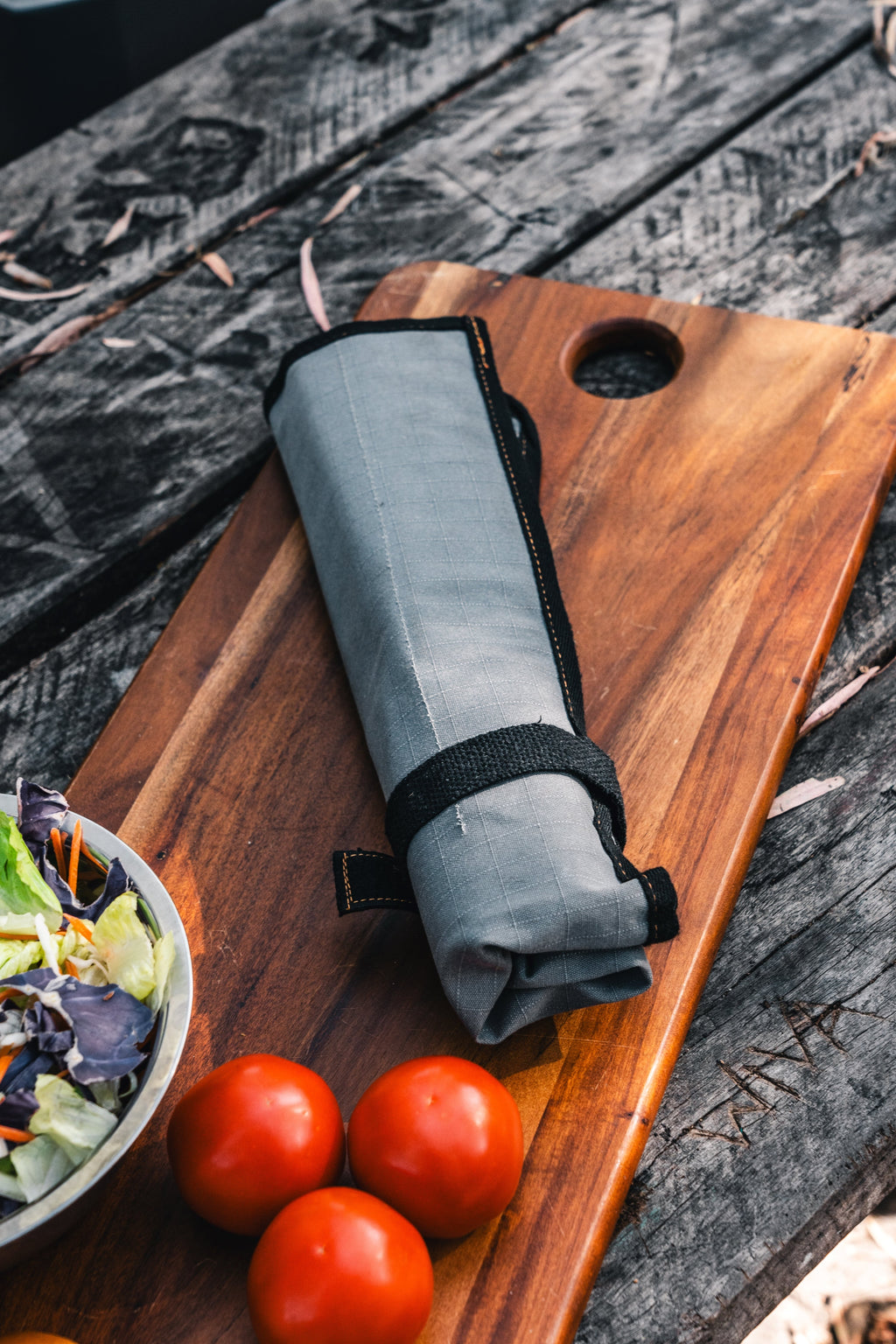 Wildtrak 6 Compartment 400gsm Ripstop Canvas Knife Wrap 45x42cm - view 13