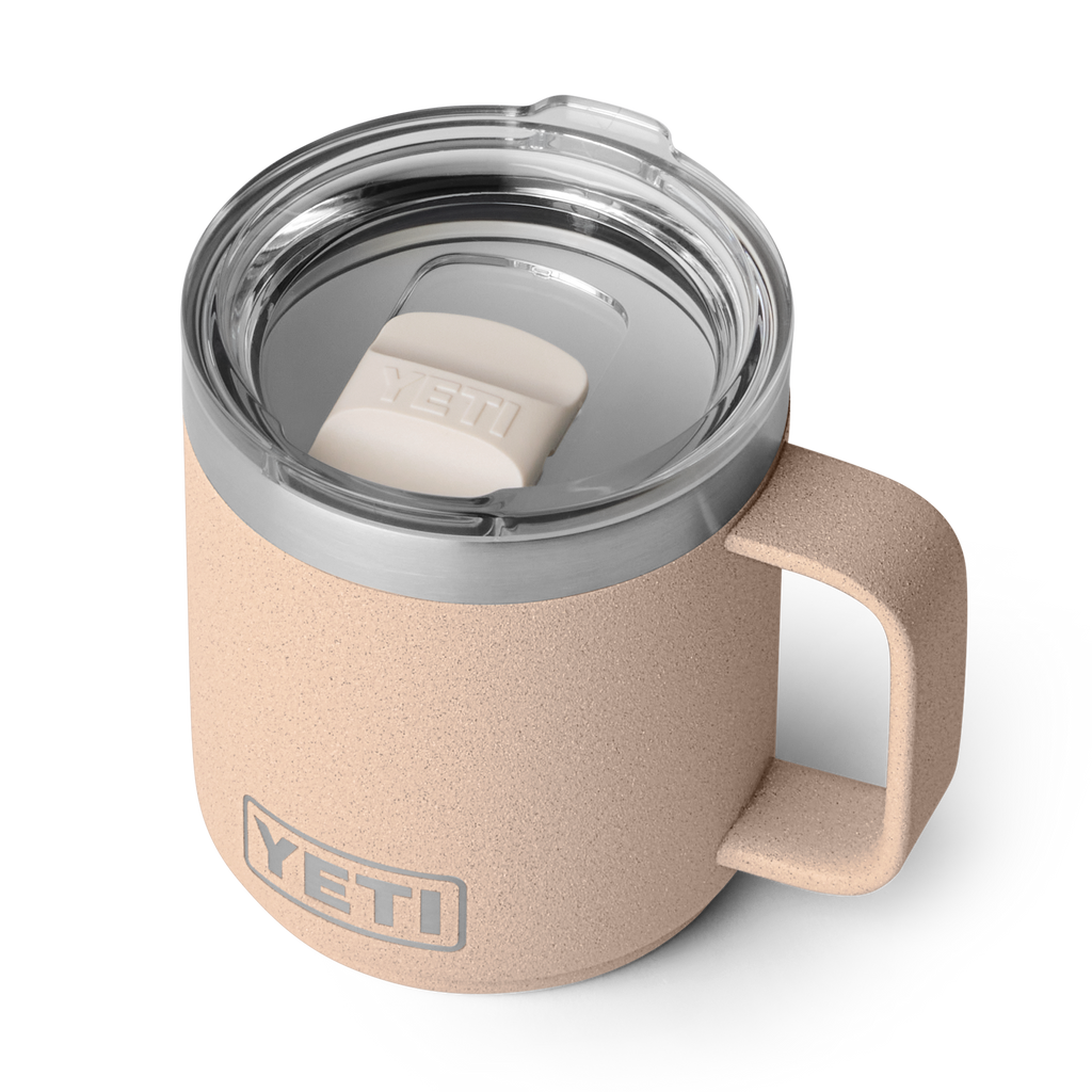 Rambler 10 oz (295 ml) Stackable Mug - Tahini - three-quarter view
