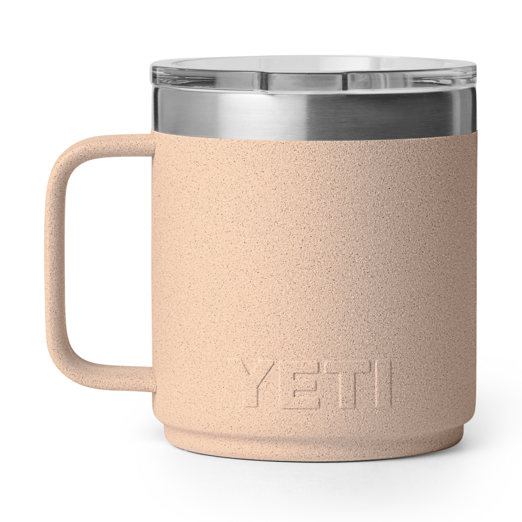 Rambler 10 oz (295 ml) Stackable Mug - Tahini - back view
