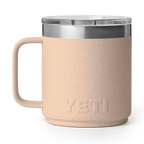 Rambler 10 oz (295 ml) Stackable Mug - Tahini - back view