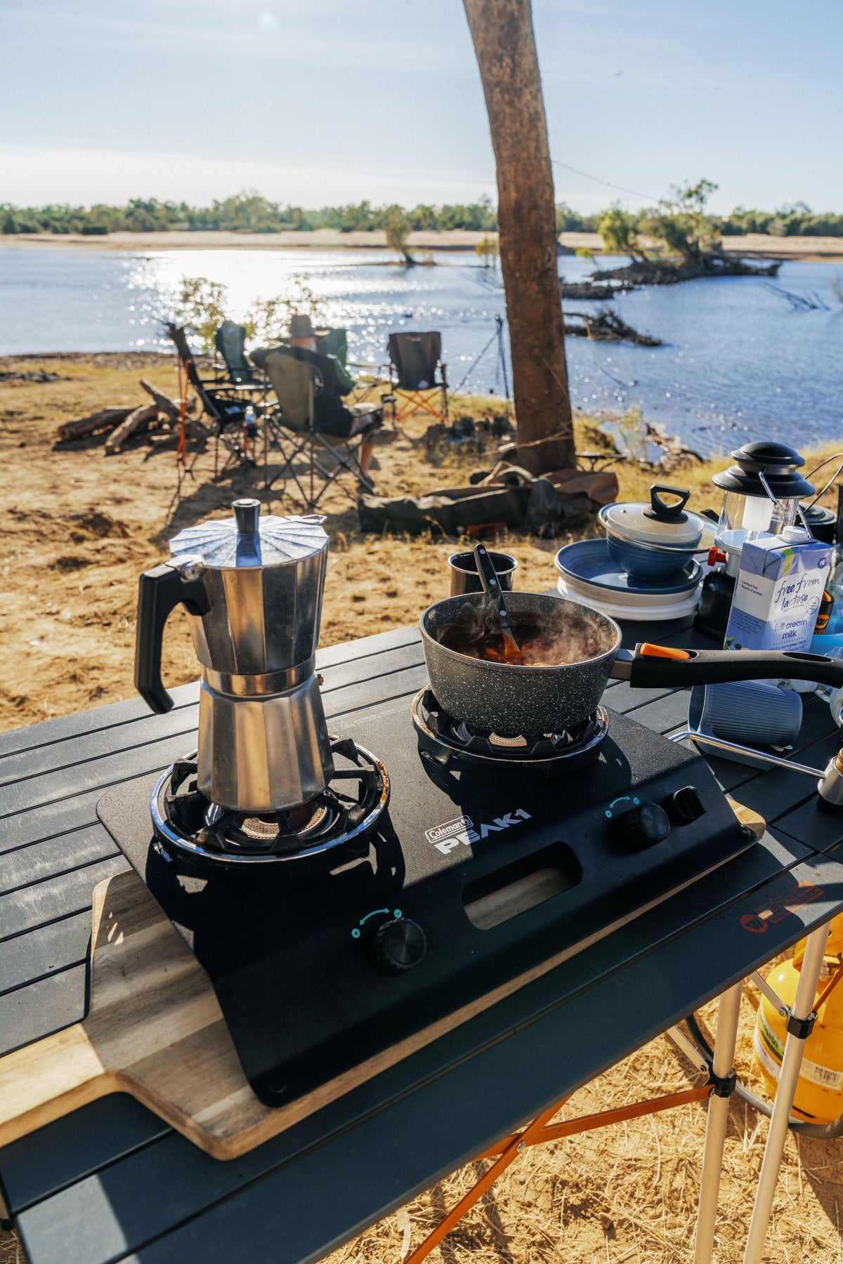 Coleman PEAK1™ 2-Burner Camping Stove, Portable, Even Cooking, Wind Protection, 20000 BTUs - view 10