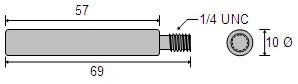 CDZ9-003 Caterpillar Diesel Zinc Anode - view 2
