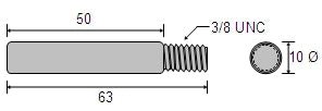 CDZ9-010 GM Oil Cooler Zinc Anode - view 2