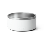 Boomer 8 Dog Bowl - White - back view