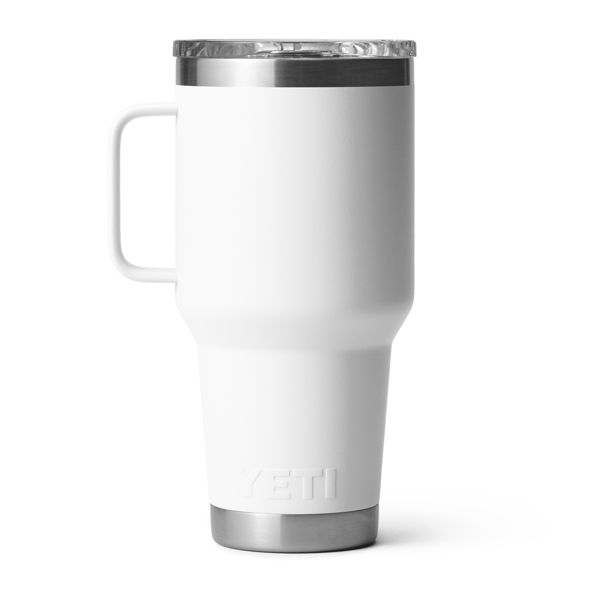 Rambler 30 oz (887 ml) Travel Mug - White - back view
