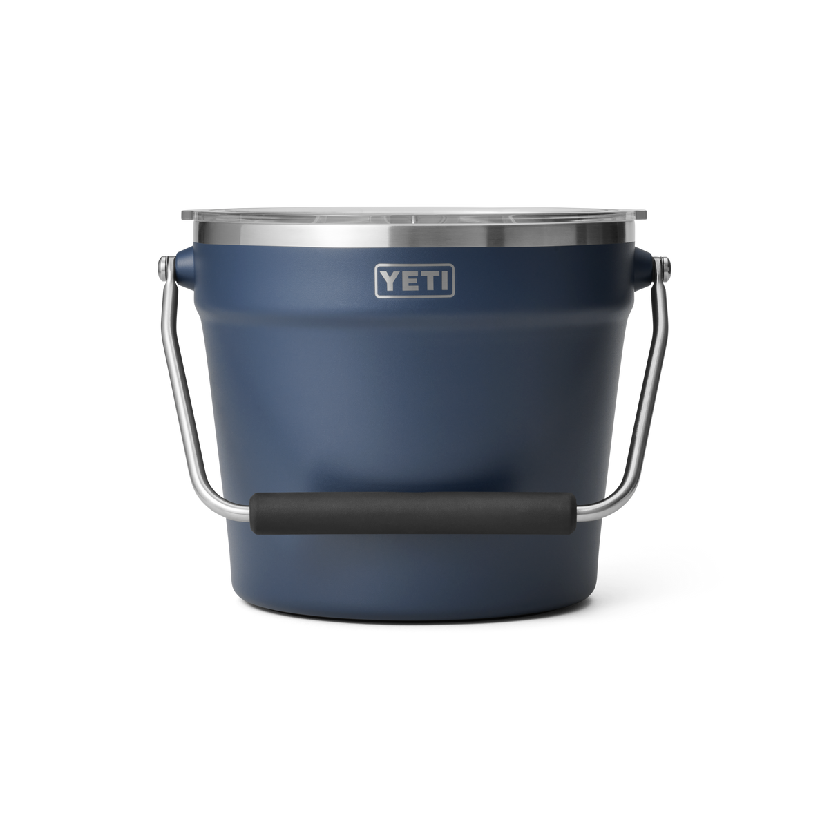 Rambler Beverage Bucket - Navy - front view