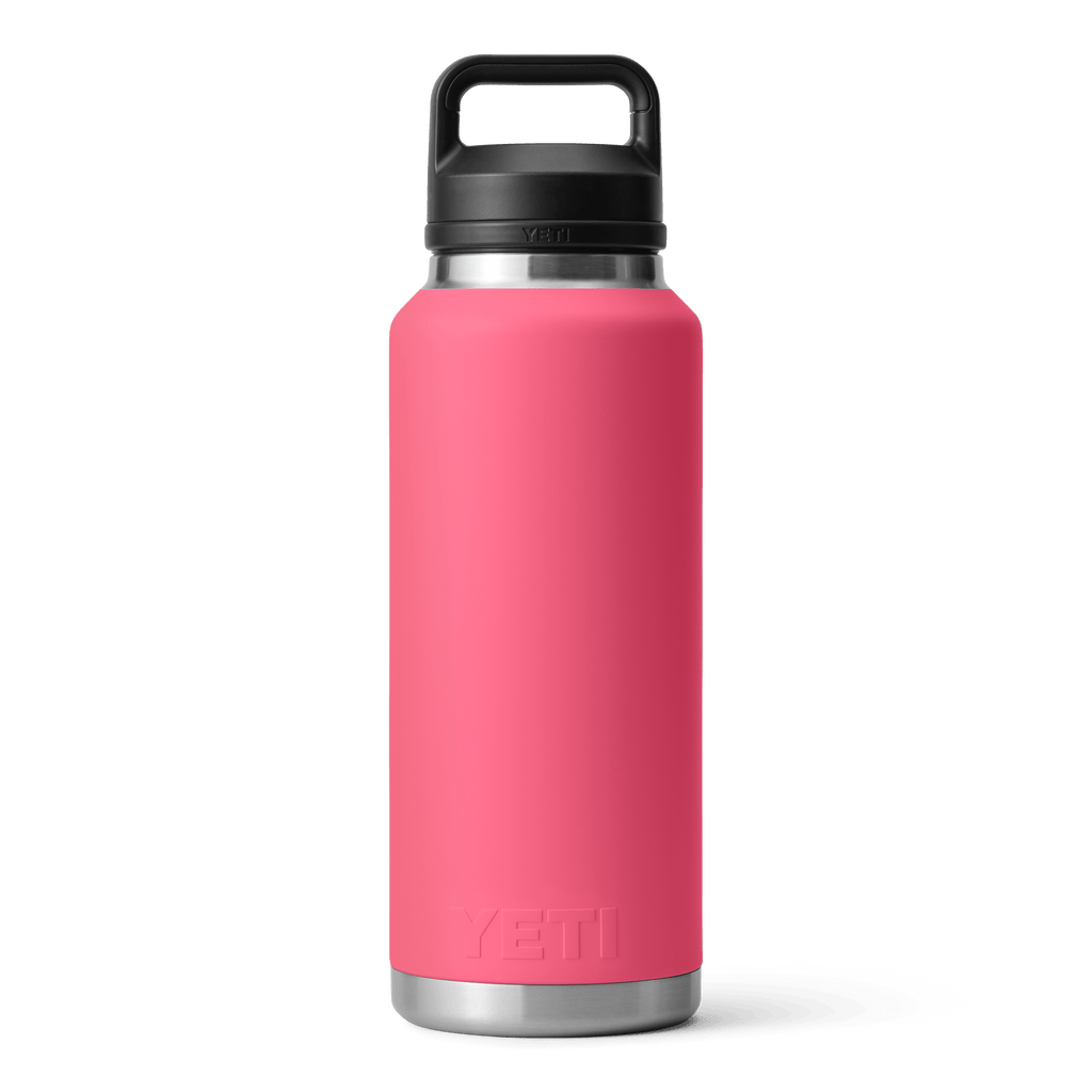 Rambler 46 oz (1.4 L) Bottle With Chug Cap - Tropical Pink - back view
